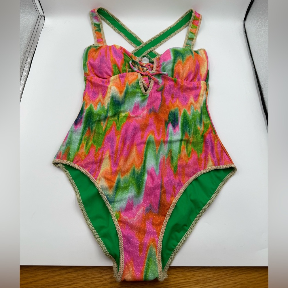 BECCA Mirage Kylam Bandeau One Piece - Picture 3 of 11